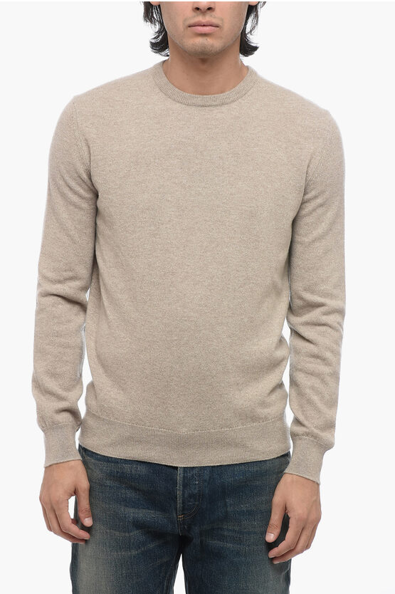 Shop Ermenegildo Zegna Oasi Crew Neck Pure Cashmere Sweater