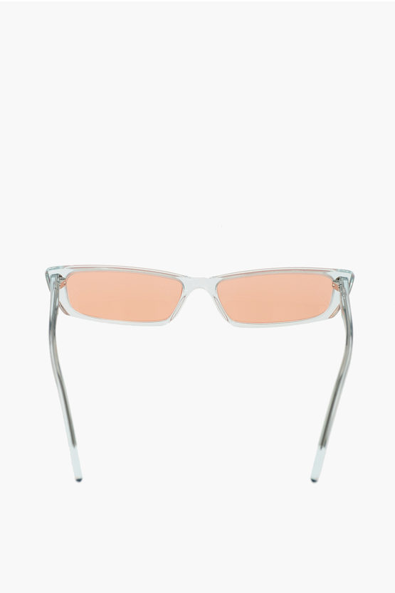 Acne Studios occhiali da sole rettangolari con lenti arancioni uomo -  Glamood Outlet