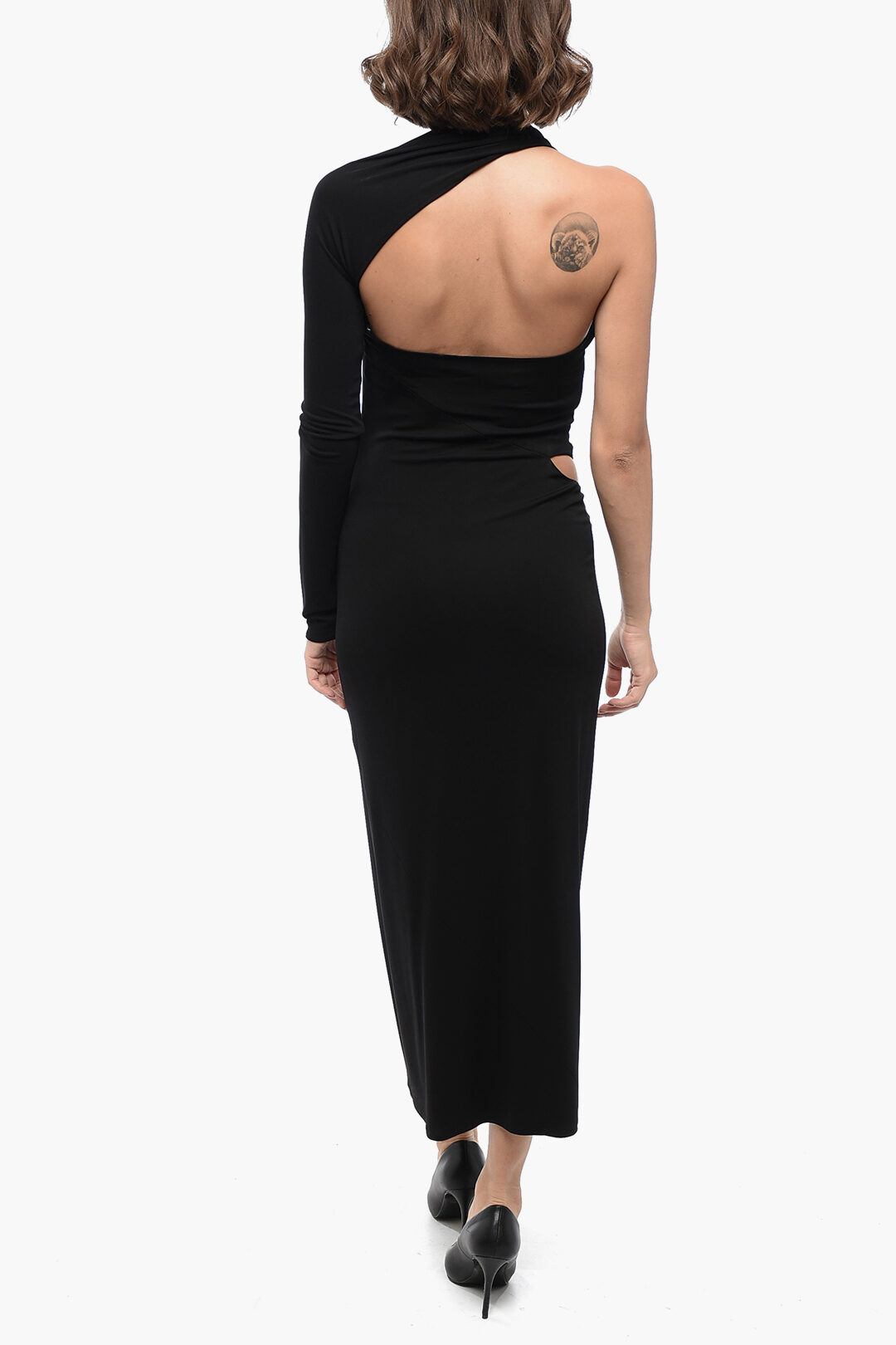 Versace One-shoulder Cut Out Dress women - Glamood Outlet