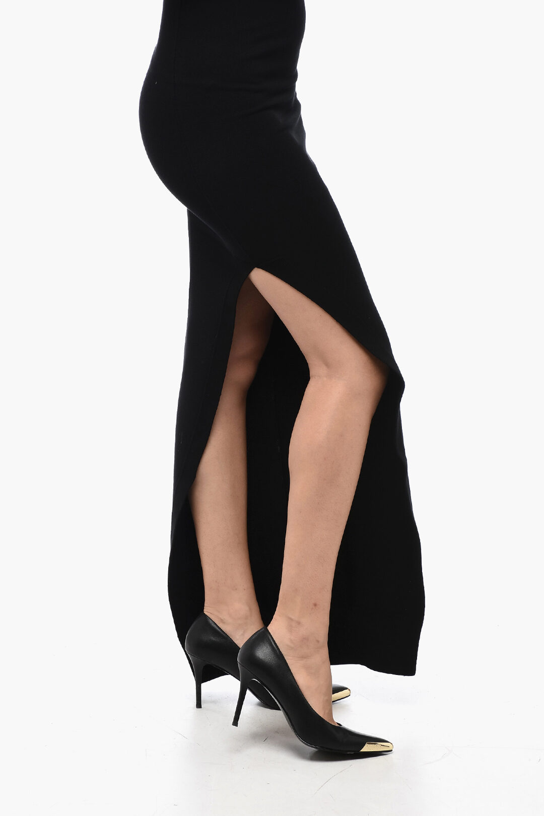 Rick Owens One-Shoulder Maxi Dress With Sode Slit women
