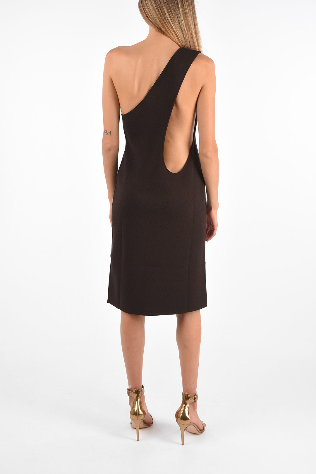 Bottega Veneta One-Shoulder Shift Dress women - Glamood Outlet