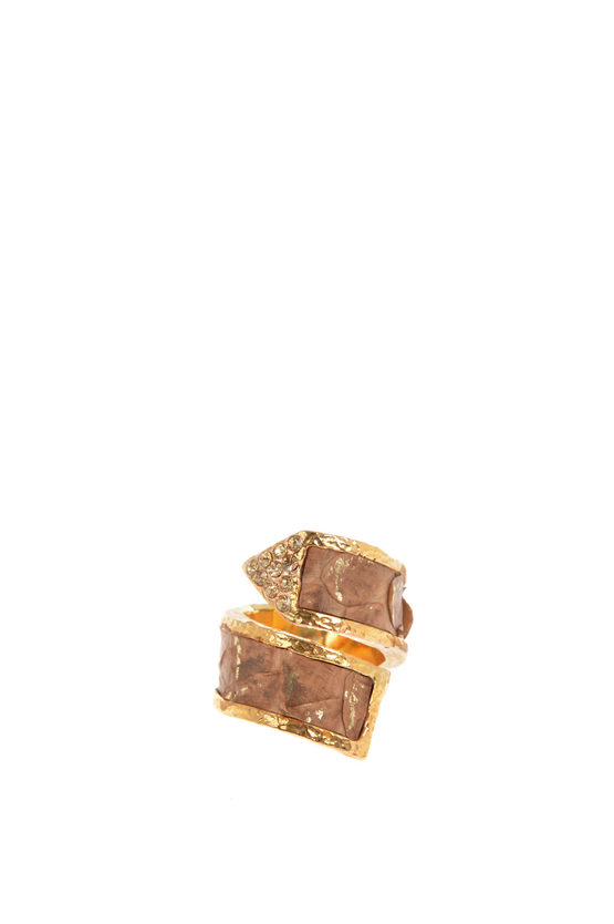 Gentryportofino One Size Brass Snake Ring Fashion Jewelry