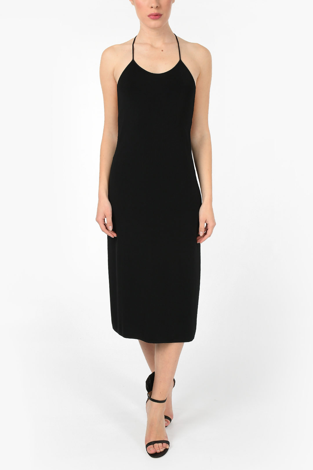 VIP【送料無料関税込】Bottega Veneta V-neck Sleeveless Dress Bottega Veneta V-neck Sleeveless Midi Dress | italist