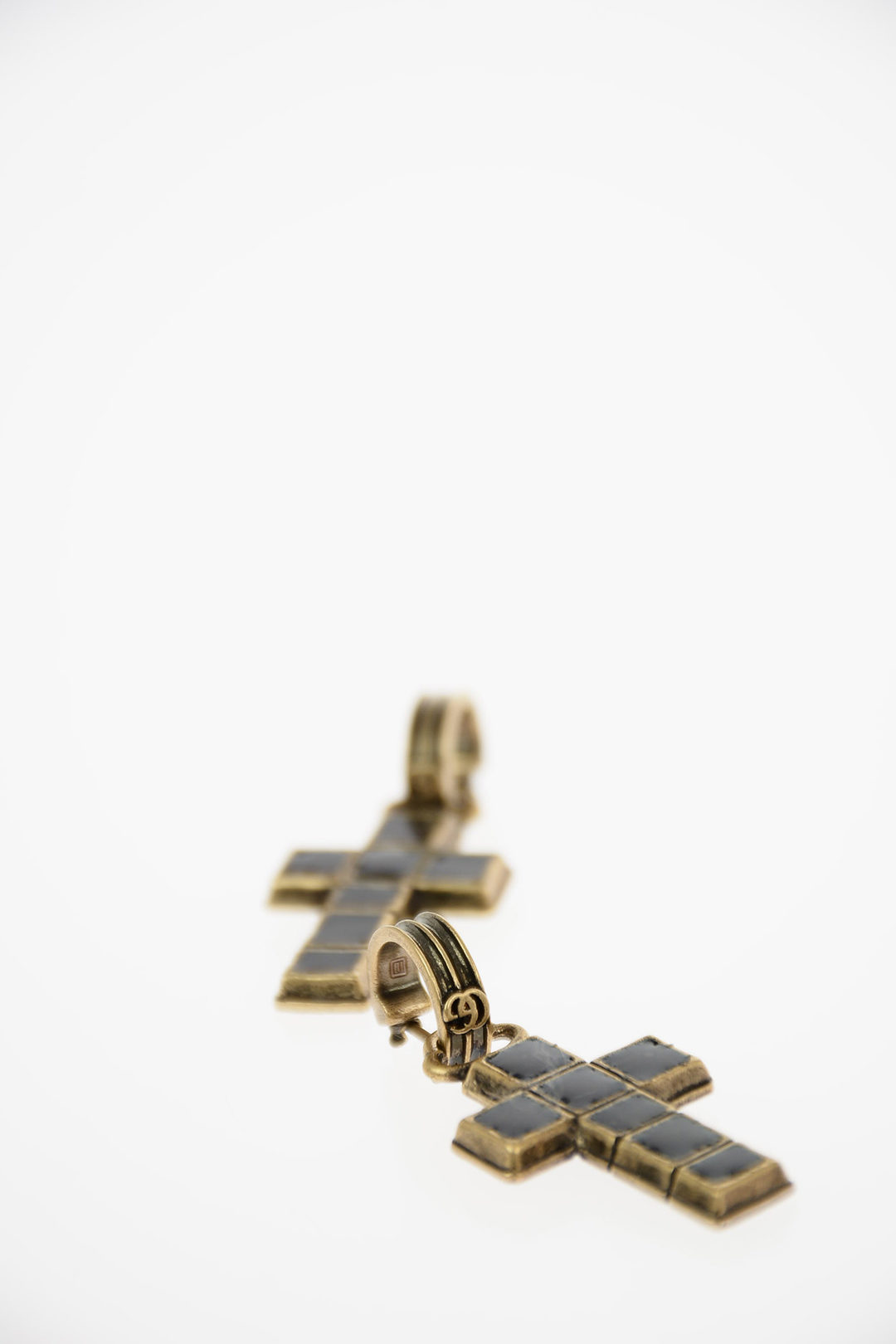Gucci Orecchini con Pendente Croce donna - Glamood Outlet