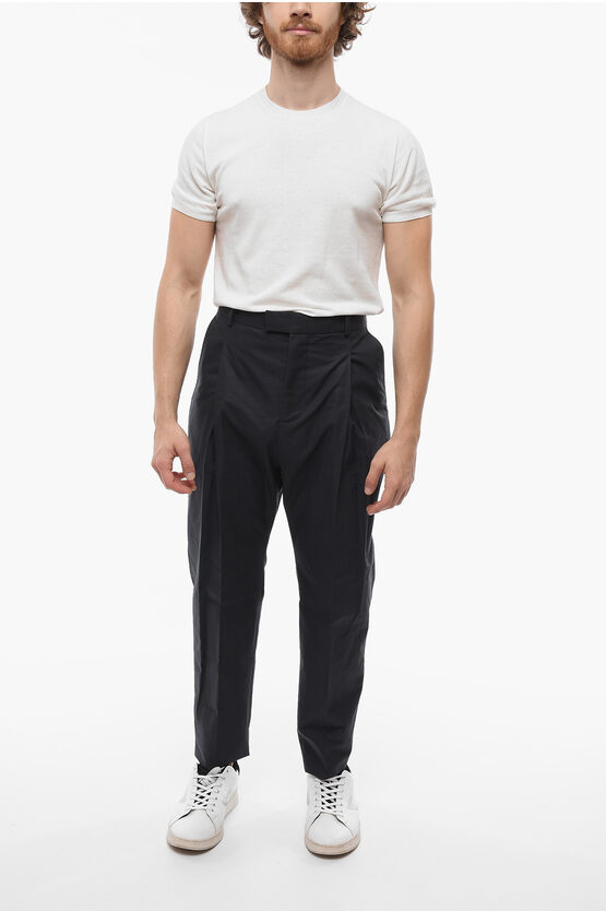 Alexander McQueen Organic Cotton Regular Fit Chinos Pants men - Glamood ...