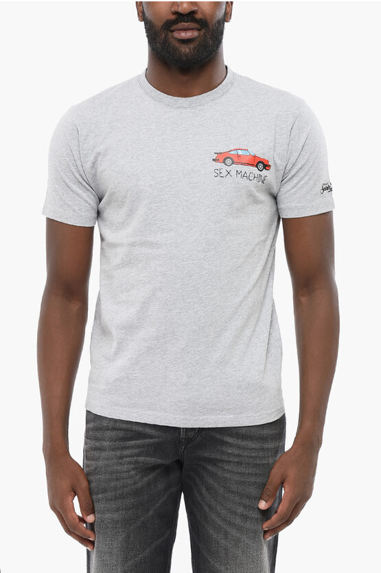 Mc2 Saint Barth Organic Cotton Sex Machine Crew-neck T-shirt
