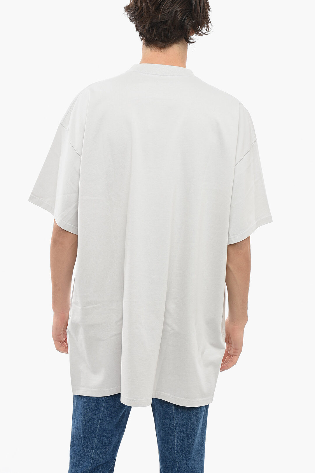 トップス MARTINE ROSE bunny-print cotton T-shirt Martine Rose – Oversized S/S T-Shirt White/Noisy Bunny
