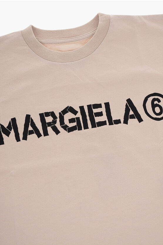 Oversized Cotton Crew-neck T-shirt