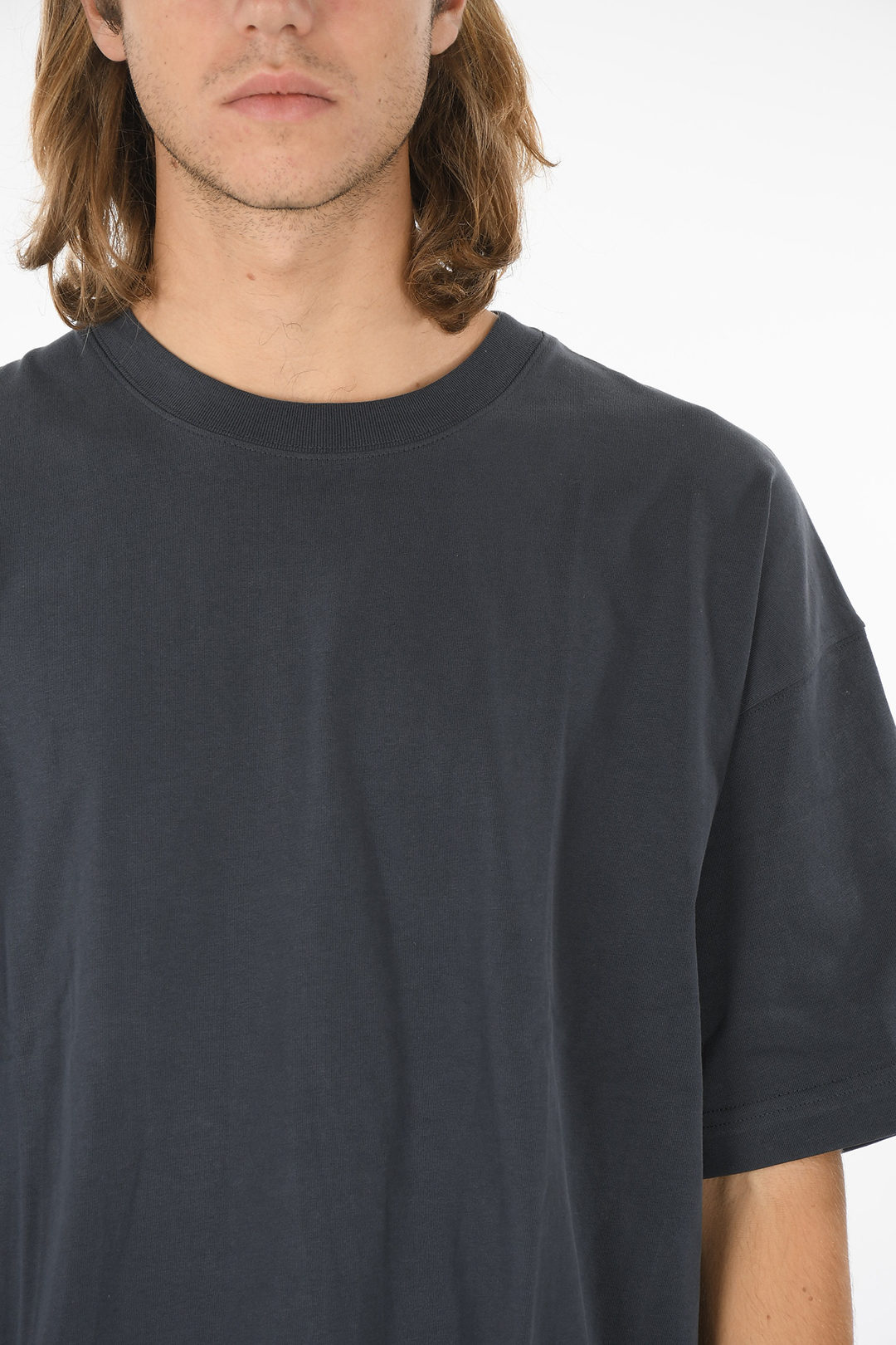 mm Bageri Europa Samsoe Samsoe oversized Cotton HJALMER Crew-Neck T-shirt men - Glamood  Outlet
