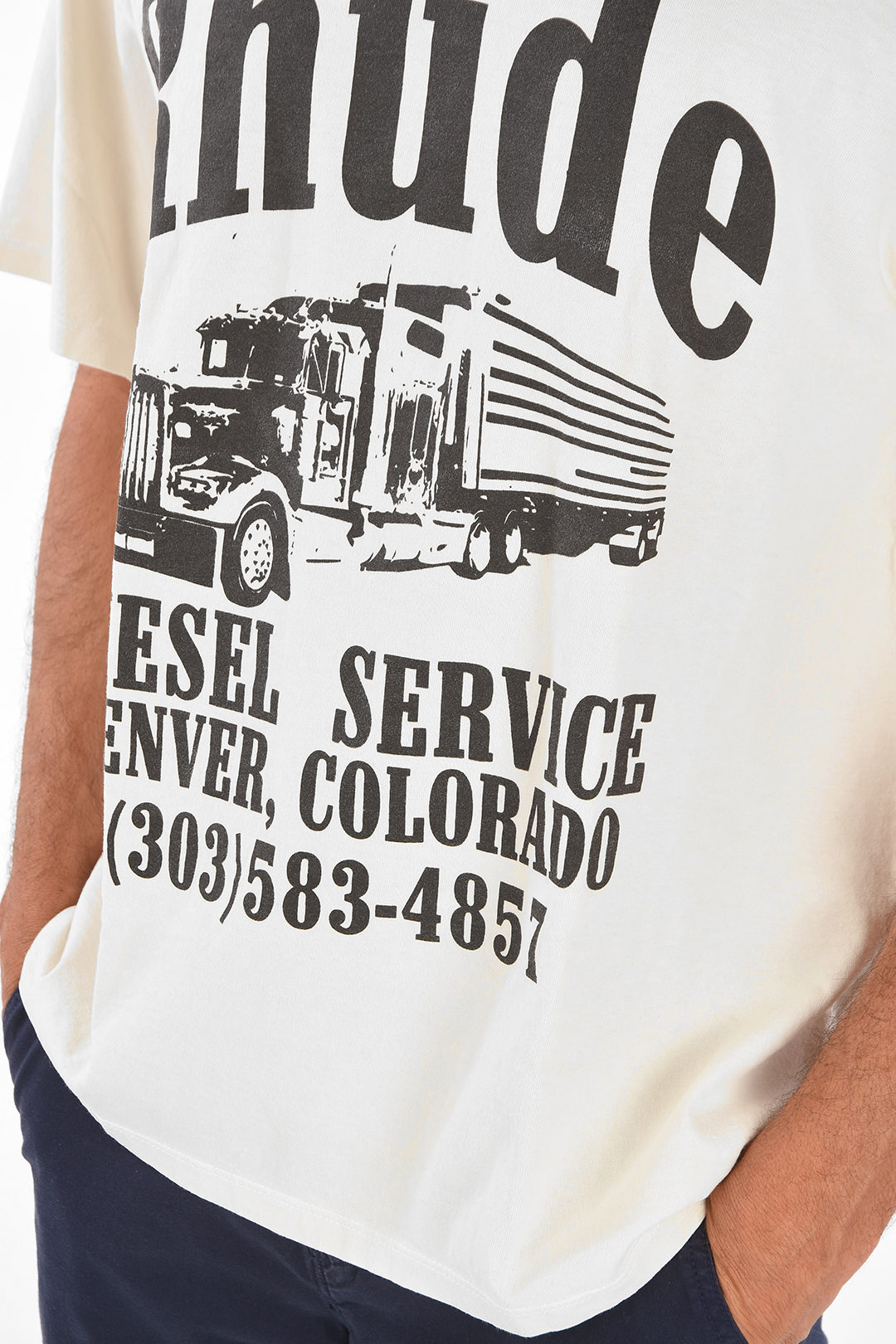 rhude diesel service tee