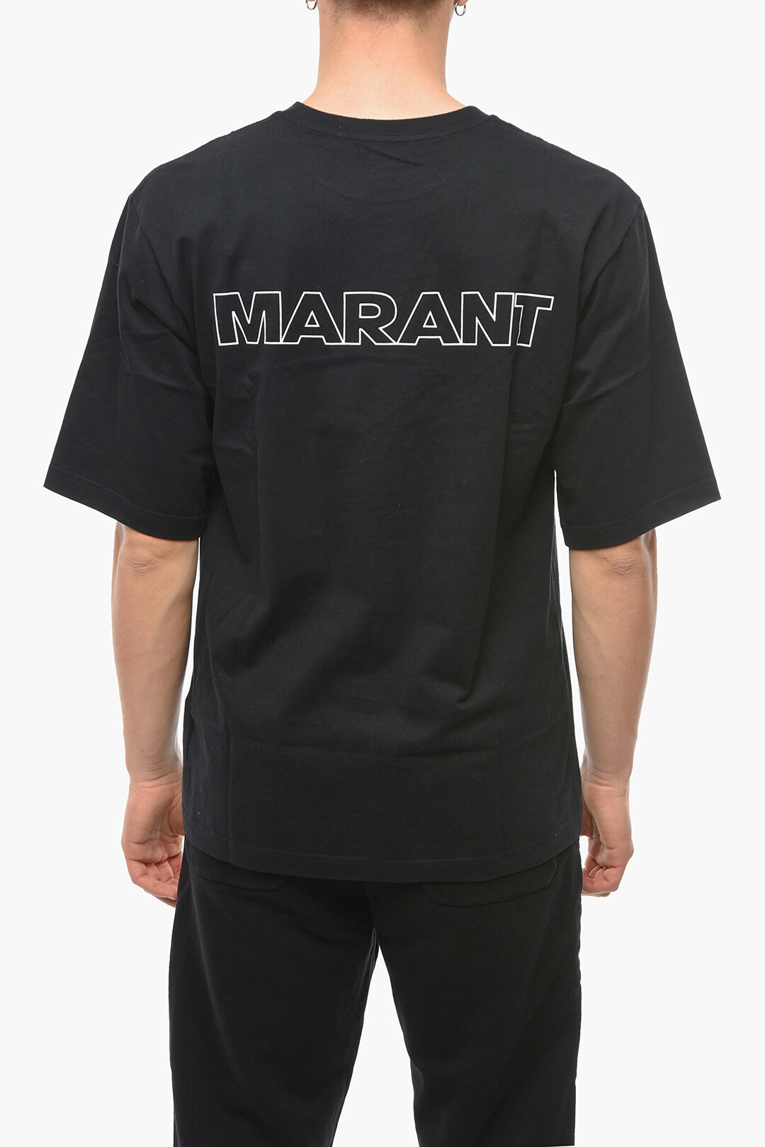 Tシャツ・カットソー Marant Guizy T-Shirt Guizy Tee-Shirt Man black | ISABEL MARANT Official online store