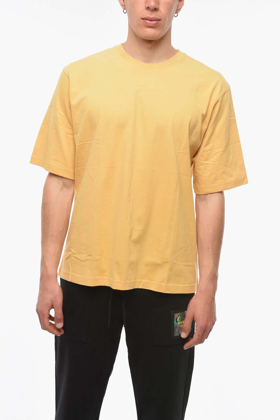 ISABEL MARANT｜SHORT-SLEEVED ROUND NECK T-SHIRTS (GUIZY Guizy Tee-Shirt Man black | ISABEL MARANT Official online store