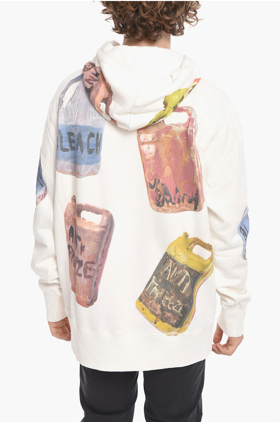 Givenchy Oversized Hoodie Sweatshirt with Graphic Print men - Glamood ...