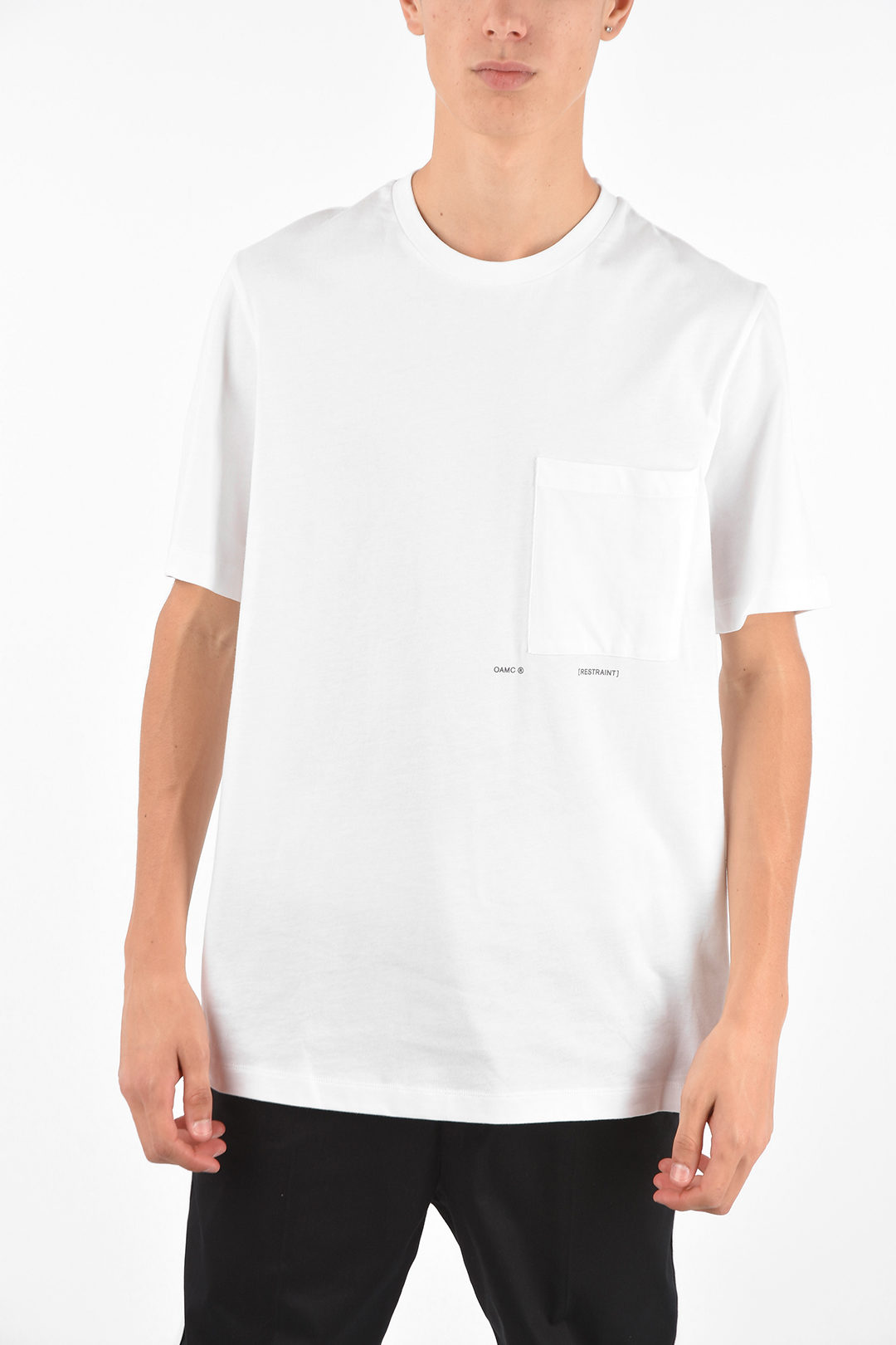 OAMC Oversized RESTRAINT T-shirt with Pocket men - Glamood Outlet
