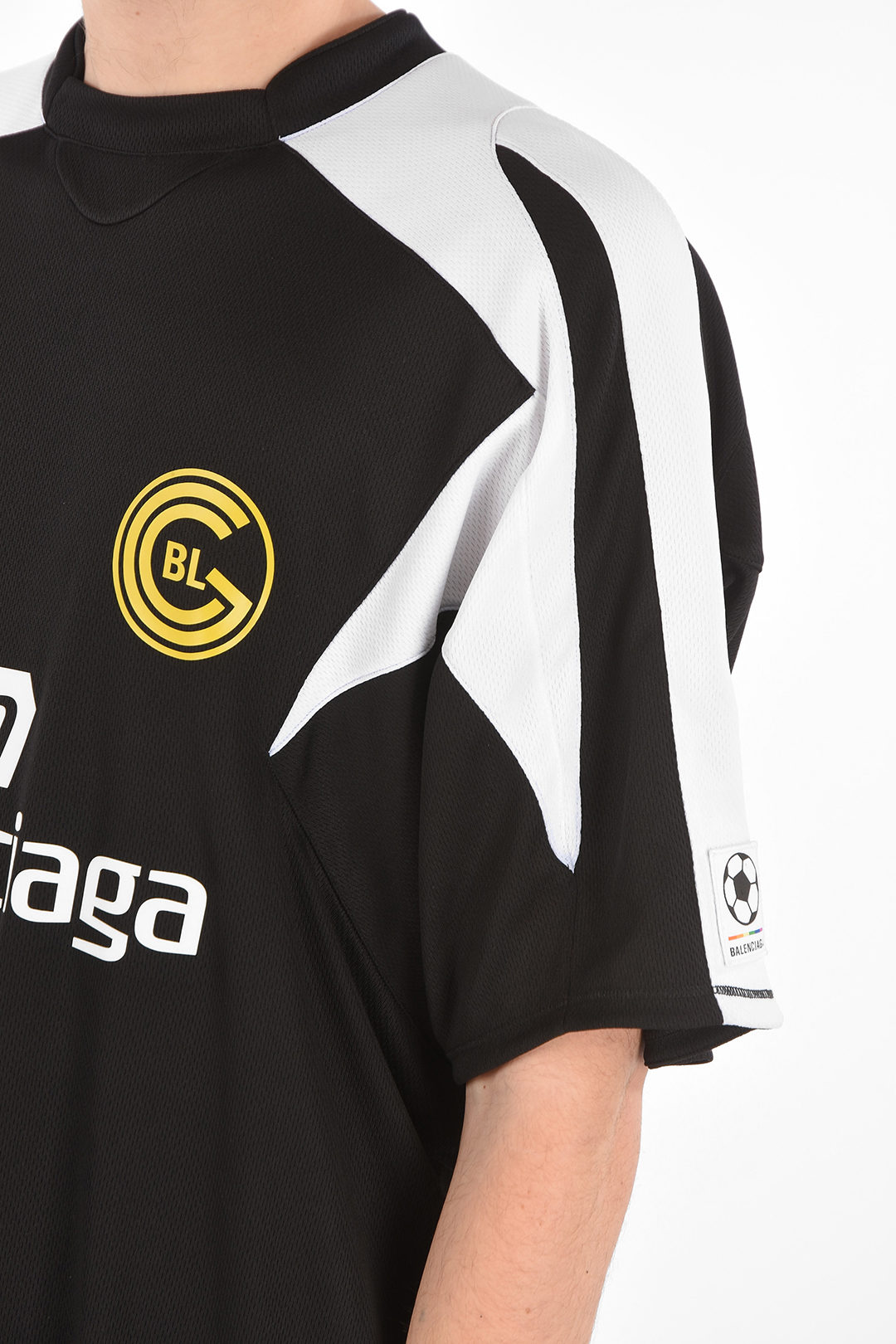Balenciaga logoprint Football Tshirt  Farfetch