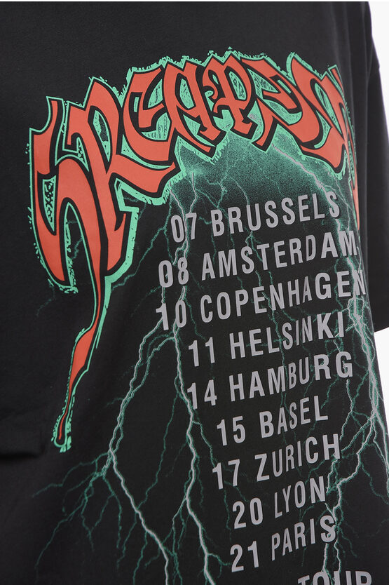 Raf Simons Oversized SREAPERS T-shirt with Multicolored