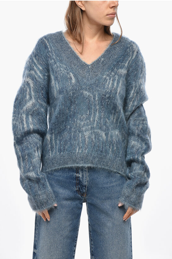 Genny Oversized V-neck Sweater
