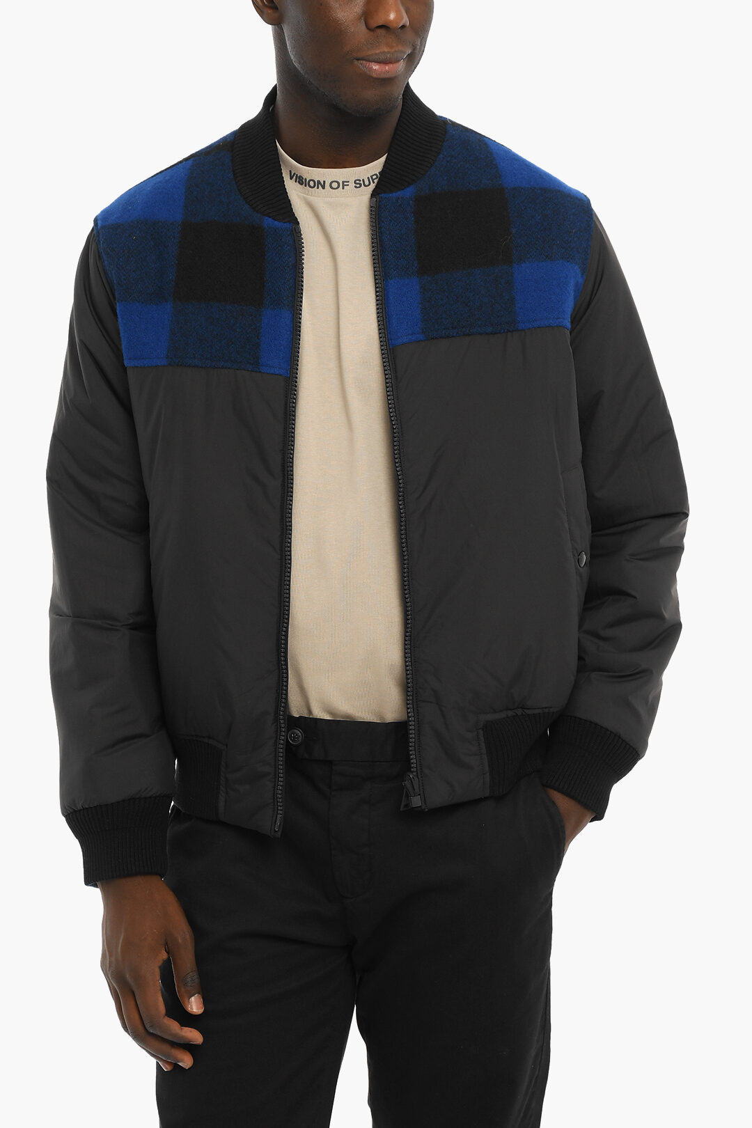 Woolrich Padded and Reversible MARINA Bomber Jacket men Glamood