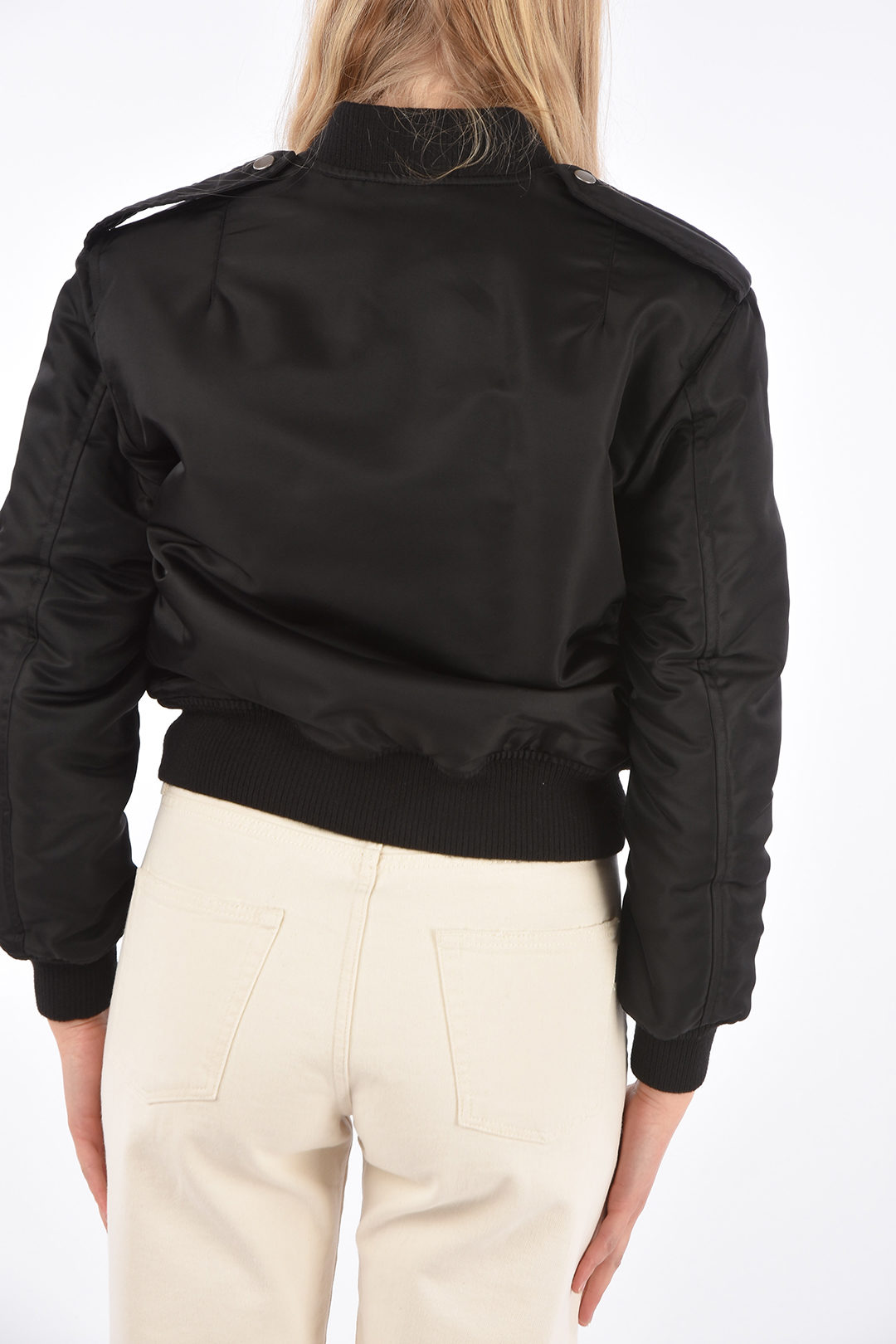 【送料&関税込】Saint Laurent Zip-up Padded Bomber Jacket Saint Laurent Zip-up Padded Bomber Jacket | italist, ALWAYS