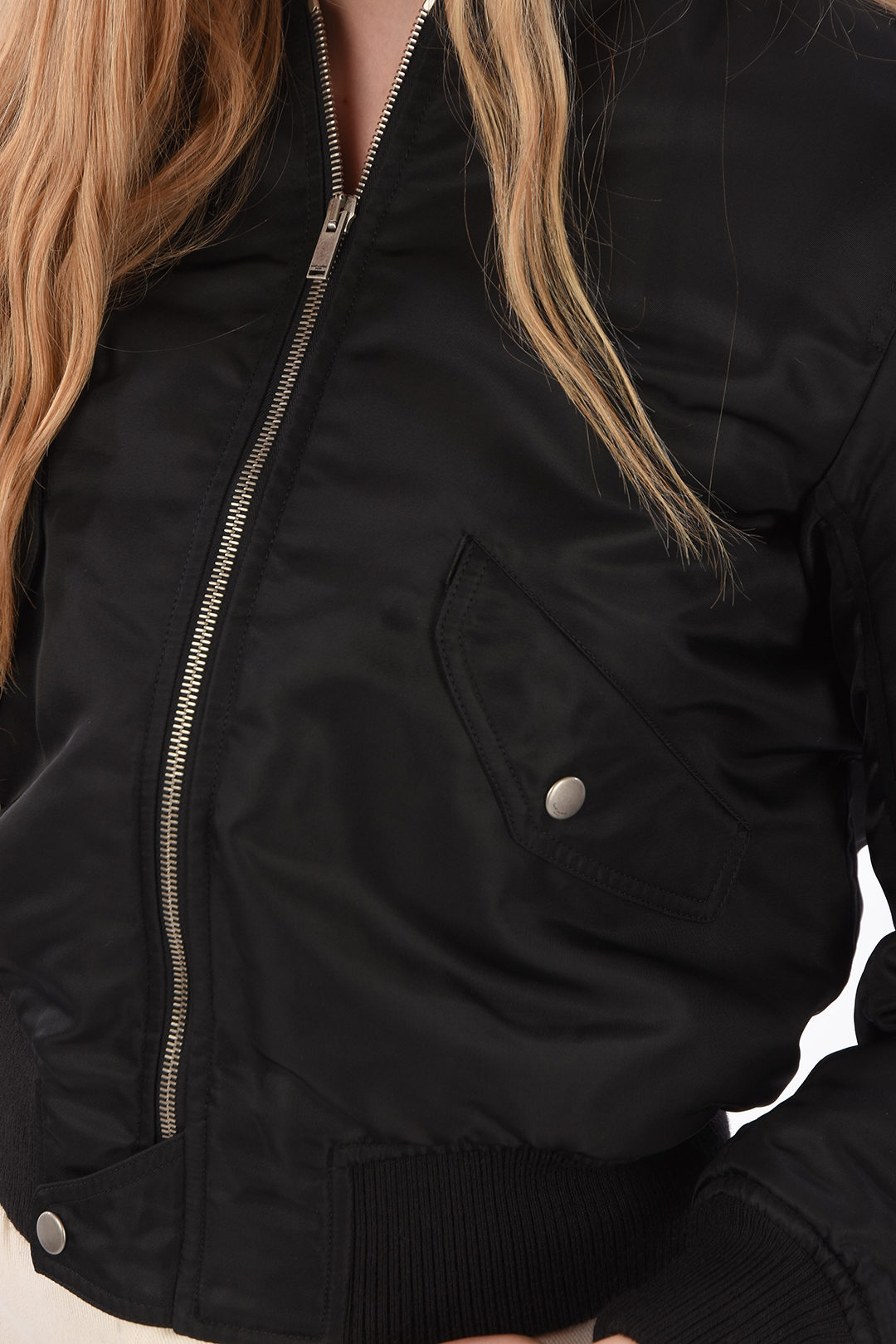 【送料&関税込】Saint Laurent Zip-up Padded Bomber Jacket Saint Laurent // Padded Bomber Jacket – VSP Consignment
