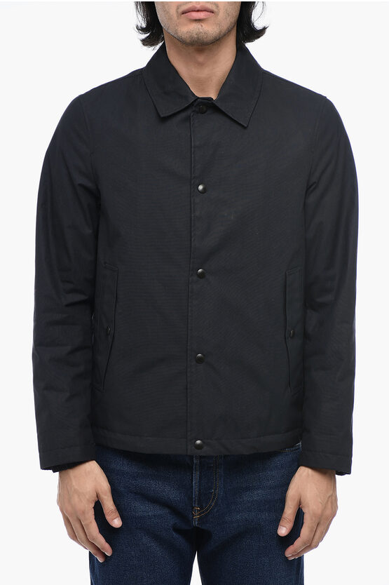 Shop Woolrich Padded Coach Overshirt