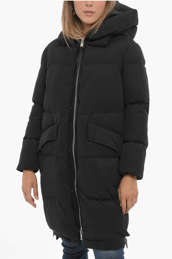 Shop Allsaints Padded Ester Jacket With Hood