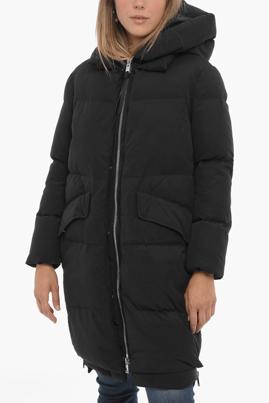 AllSaints Padded ESTER Jacket with Hood women Glamood Outlet