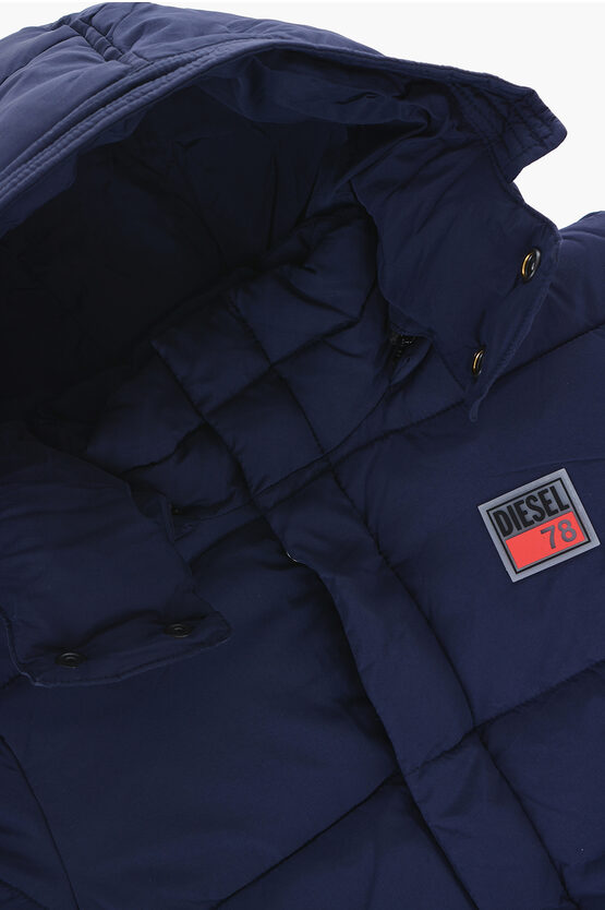 Padded JPIL Jacket with Removable Hood