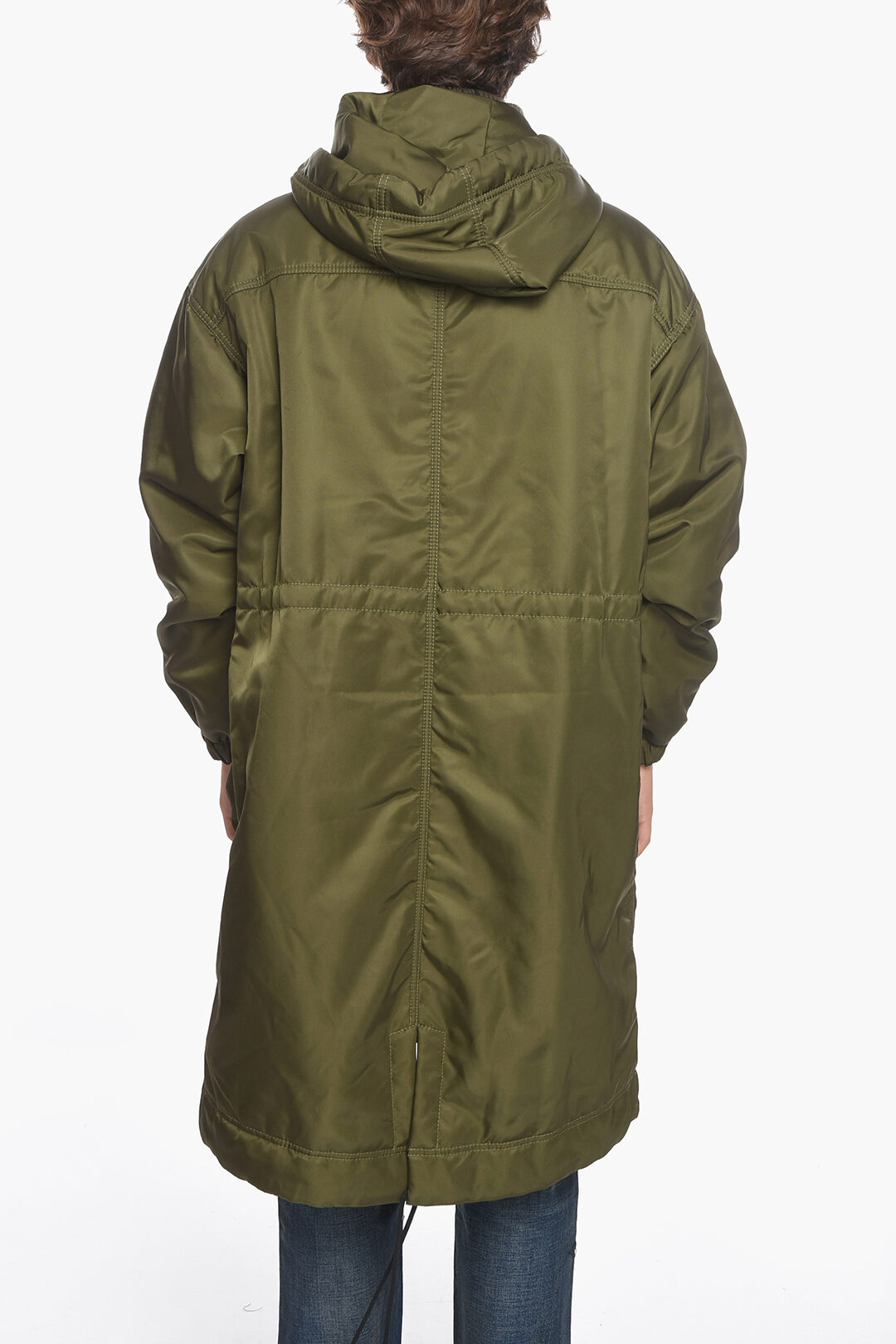 Iceberg Padded Nylon Parka with Knitted Collar men - Glamood Outlet