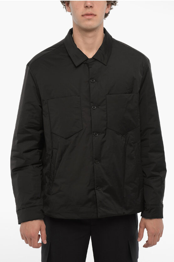 Neil Barrett Padded Overshirt With Double Breasted