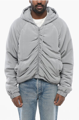 Diesel RED TAG Lightweight Coated Cotton T-OX-HOOD-LS Hoodie