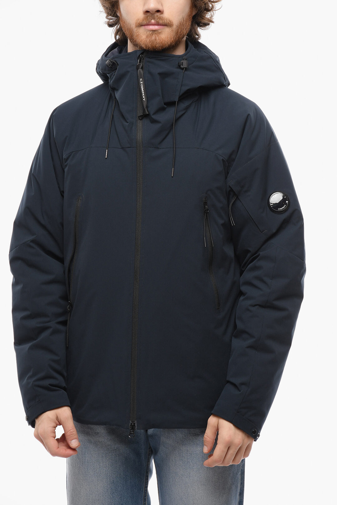 CP Company Padded Windbreaker Jacket with Zipped Pockets men Glamood