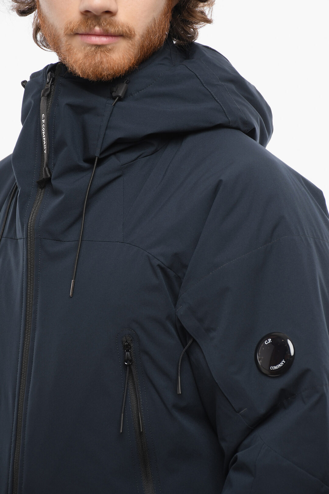 CP Company Padded Windbreaker Jacket with Zipped Pockets men Glamood