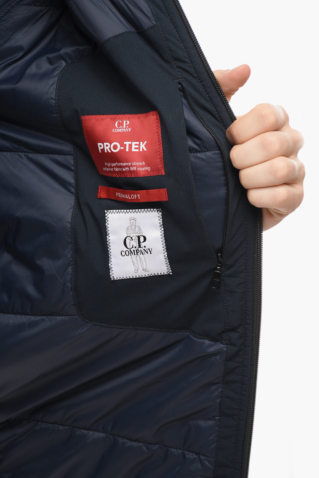 CP Company Padded Windbreaker Jacket with Zipped Pockets men Glamood