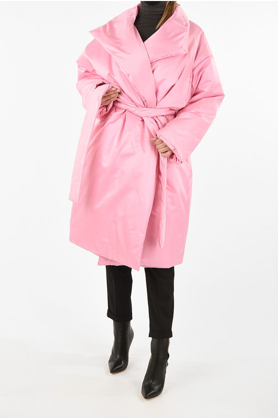 balenciaga wrap coat