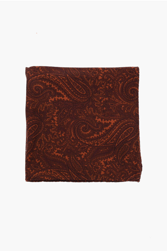 Paisley Motif Wool … - image