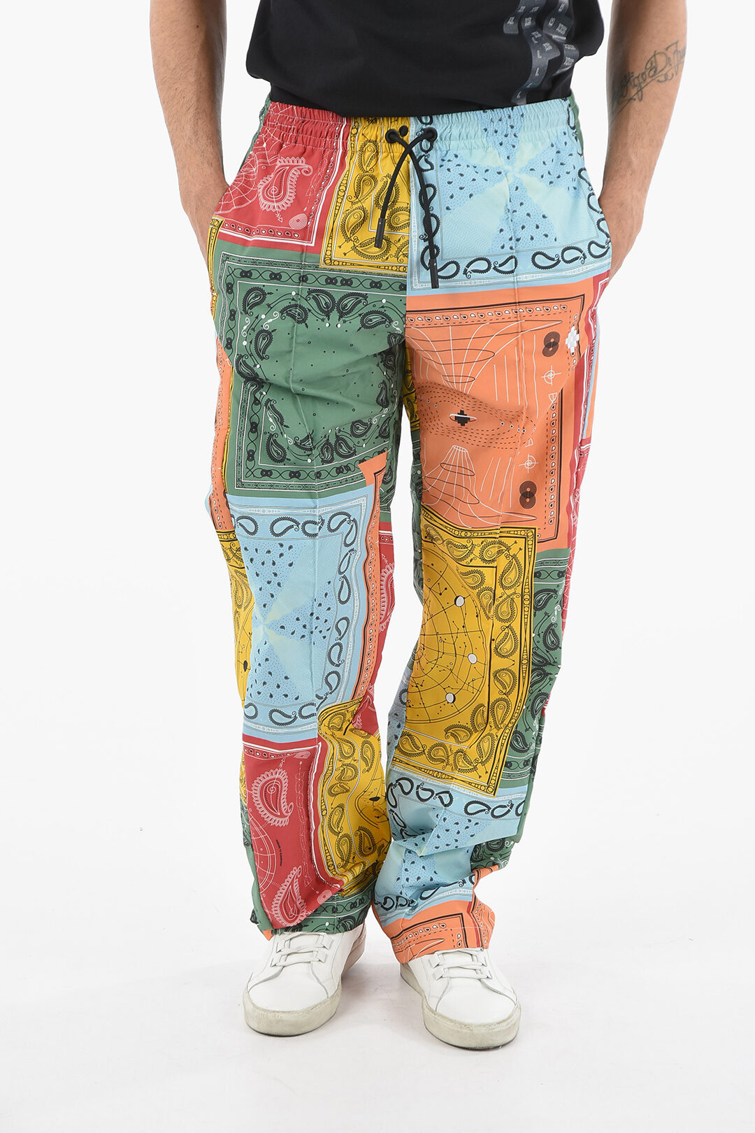 Men's Bandana Patchwork Pants by Children Of The Discordance | Coltorti  Boutique