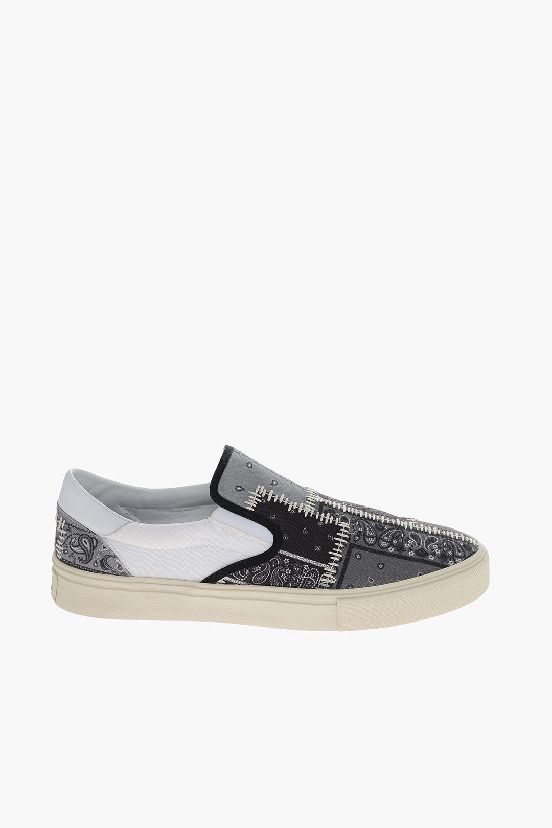 Amiri Paisley Patterned BANDANA Slip On Sneakers herren Glamood Outlet