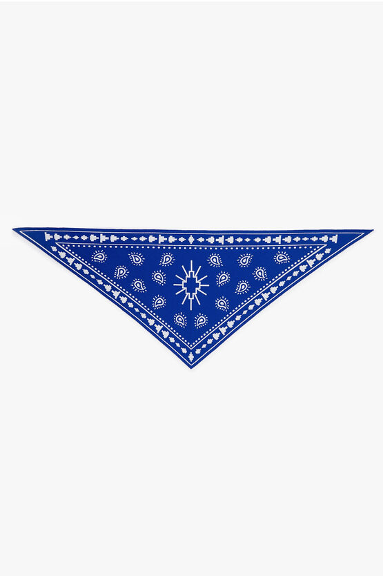 Paisley Patterned Triangle Scarf