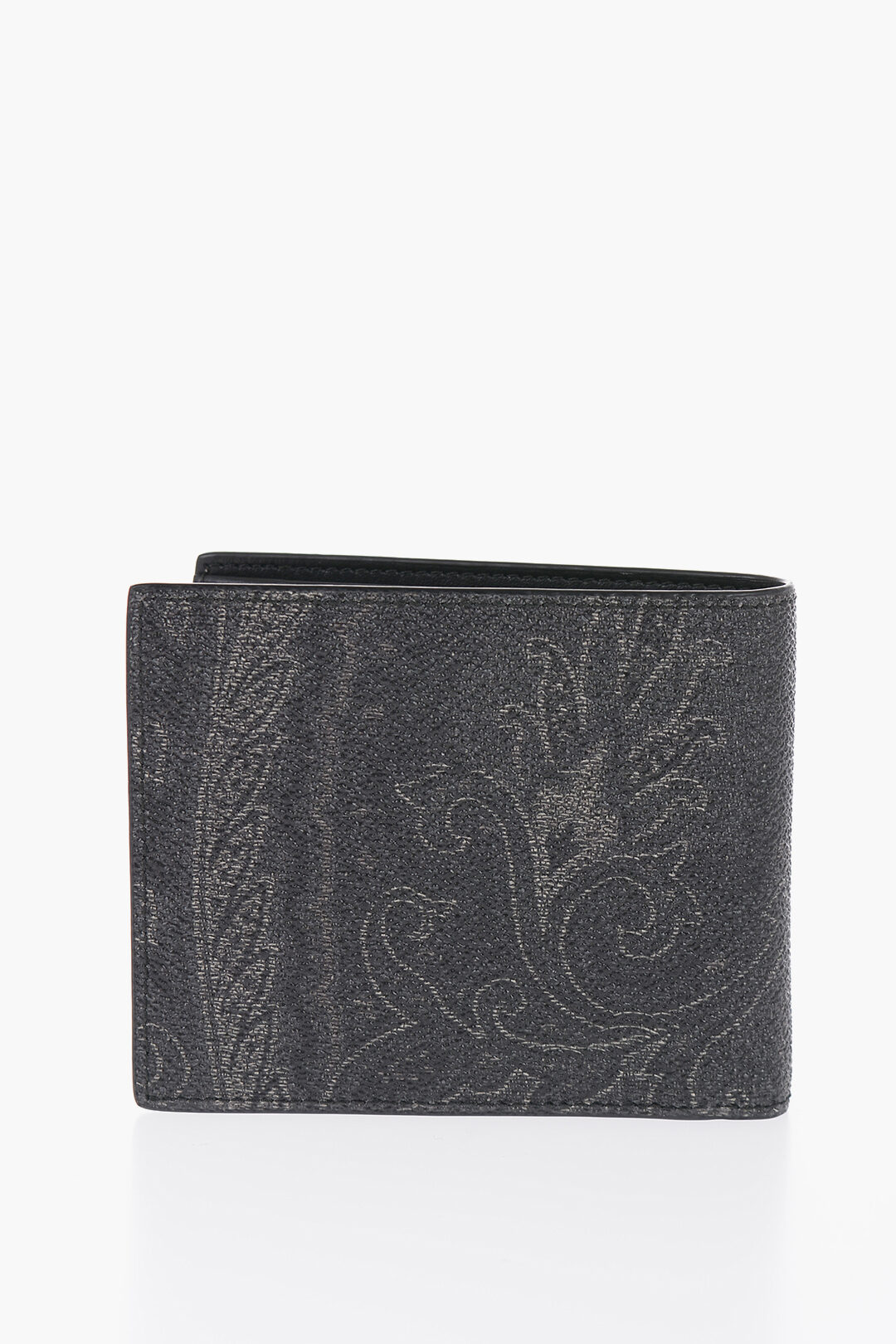 【送料&関税込】Etro Coated Canvas Wallet ETRO Vintage Paisley canvas coated leather Clutch wallet