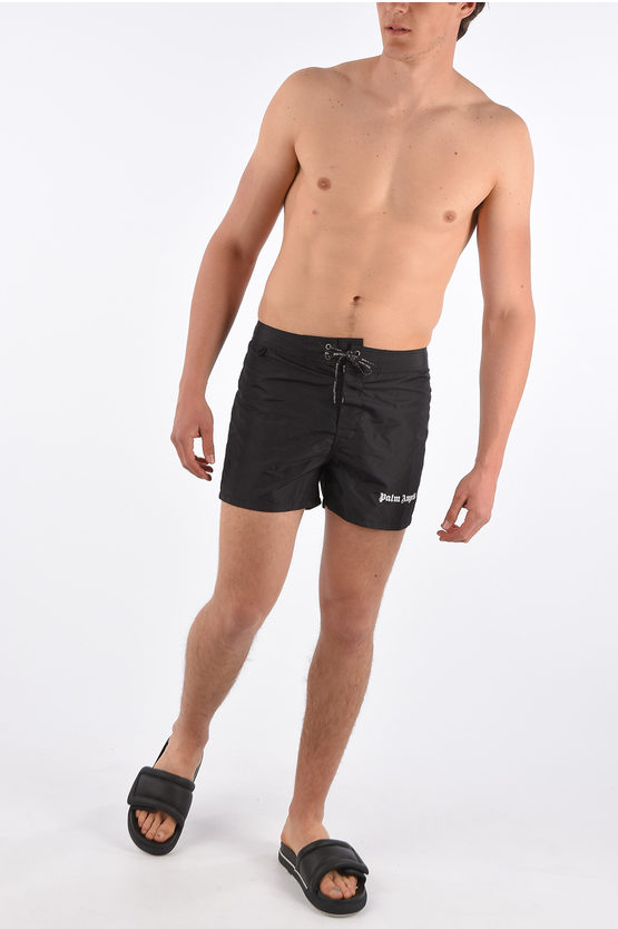 Sundek PALM ANGELS costume da bagno boxer con ricamo logo uomo