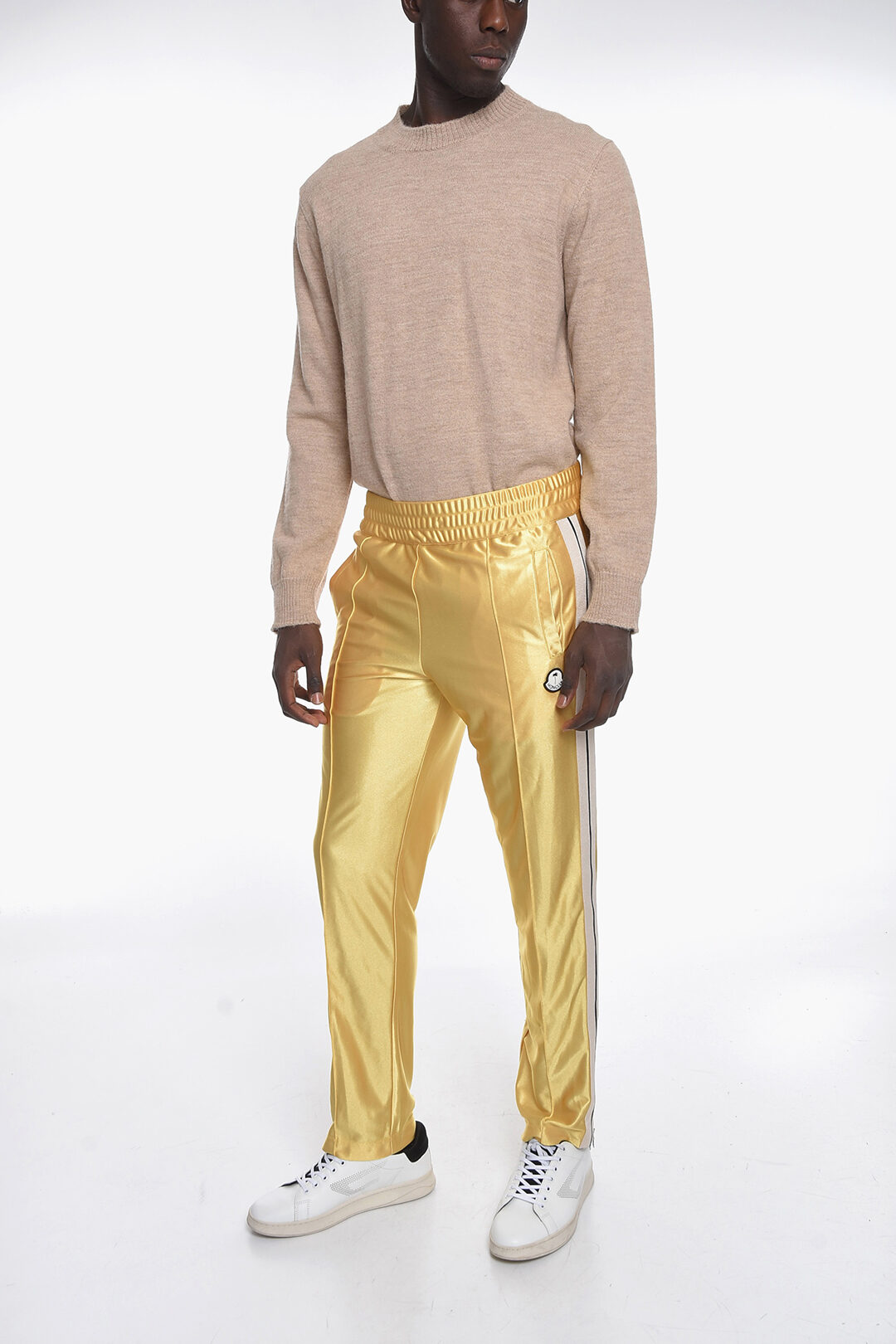 Moncler PALM ANGELS Jersey Joggers with Side Bands men