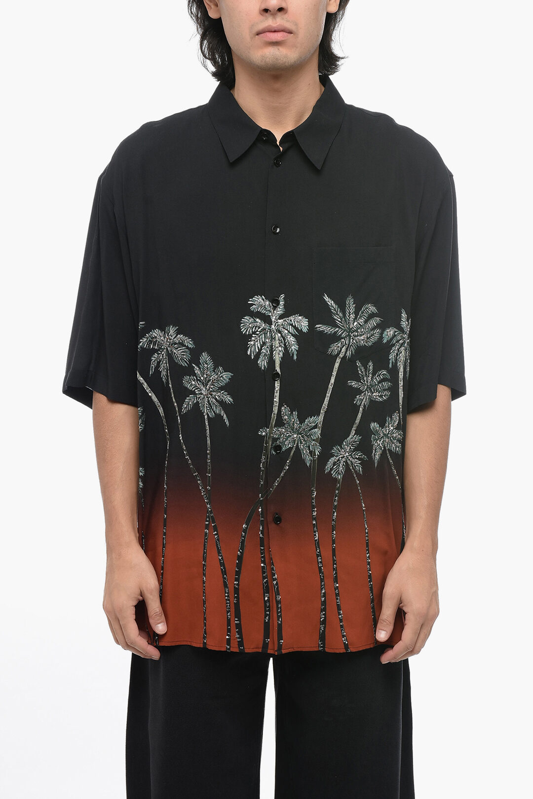 【CELINE】エディ期 22SS sunset palm tree shirt 28771985-1_6.jpg