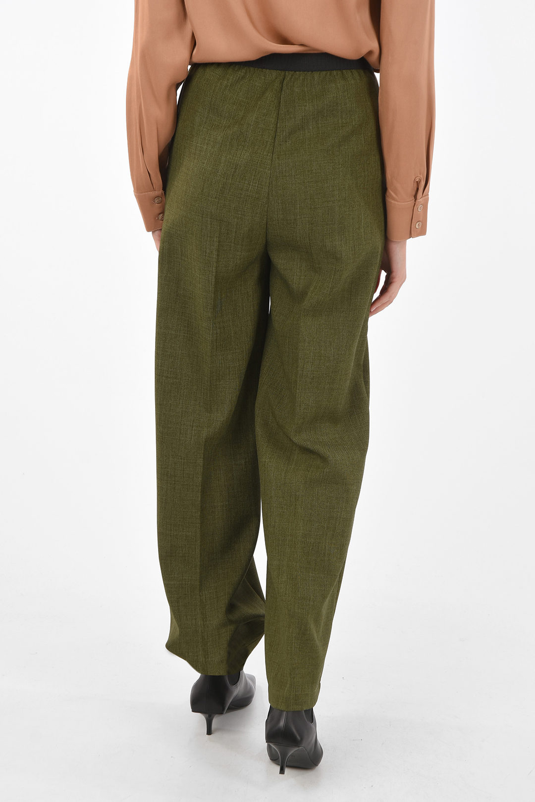 Plan C pantalone con coulisse in vita donna - Glamood Outlet