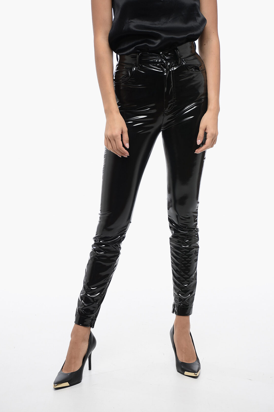 Pantaloni in latex best sale