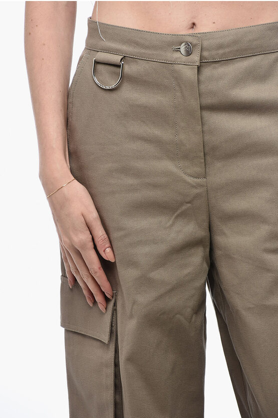 Pantaloni Cargo Balloon Fit con Dettagli Paracord
