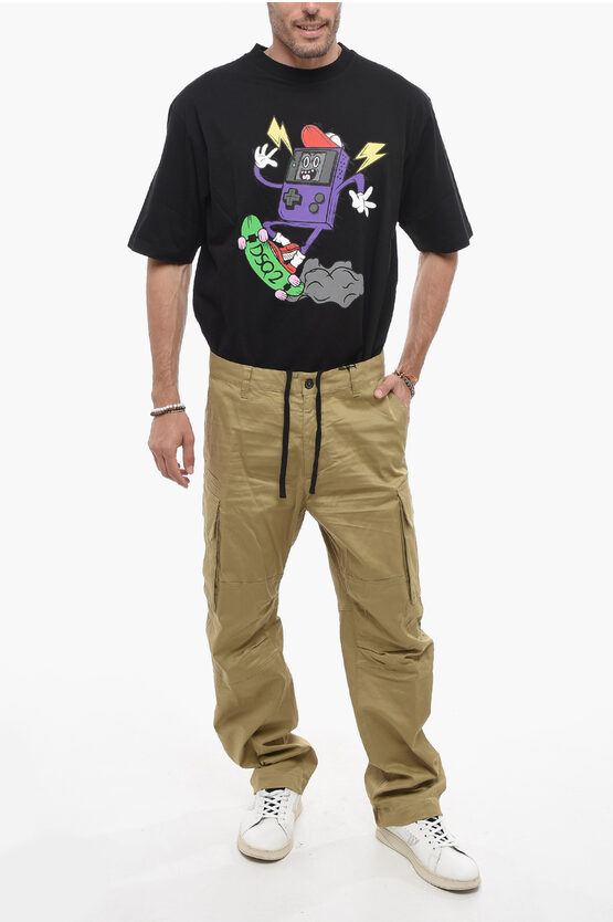 Pantaloni Cargo con Coulisee