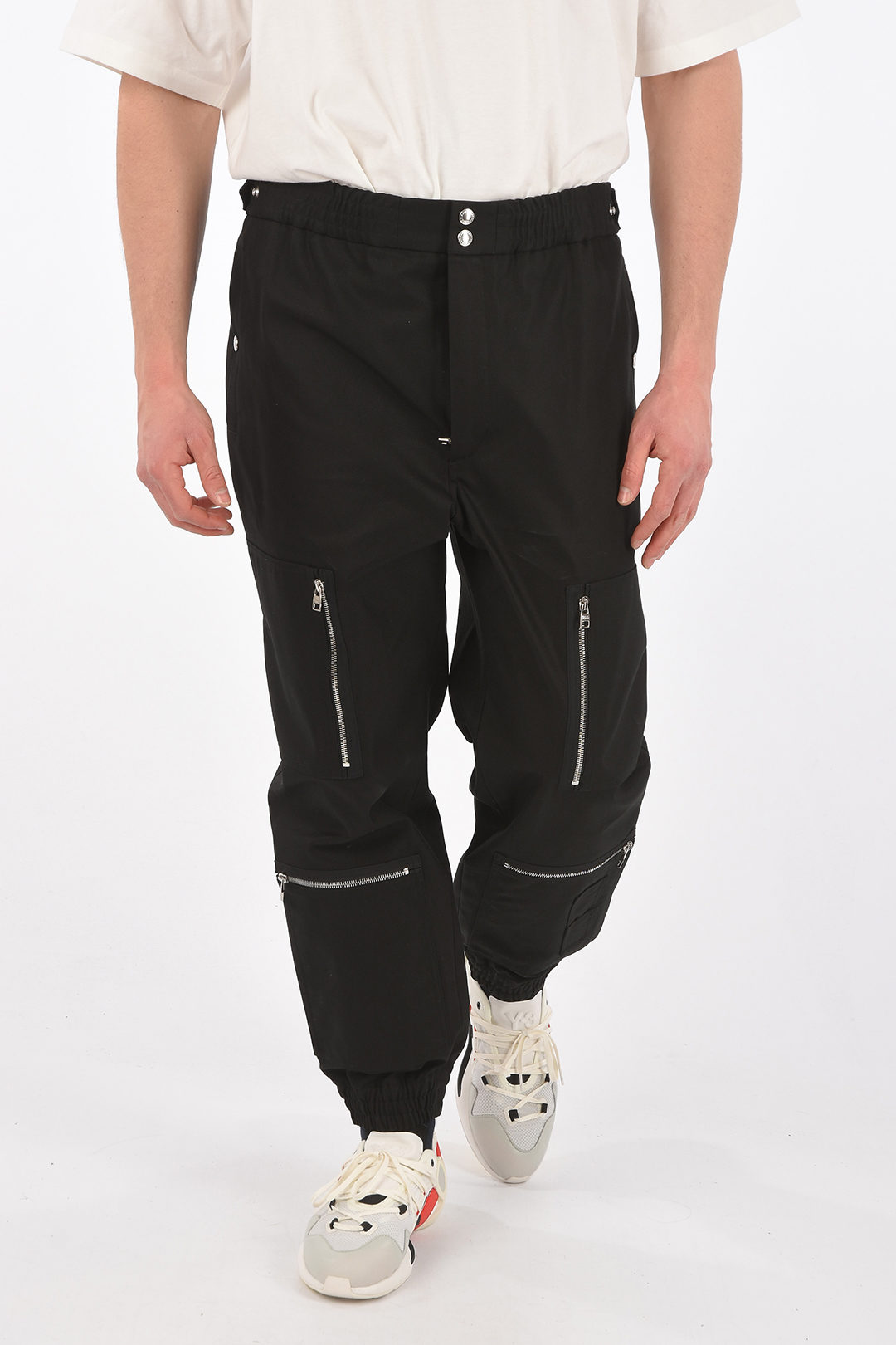 Alexander McQueen Pantaloni Cargo con Fondo con Elastico uomo - Glamood  Outlet
