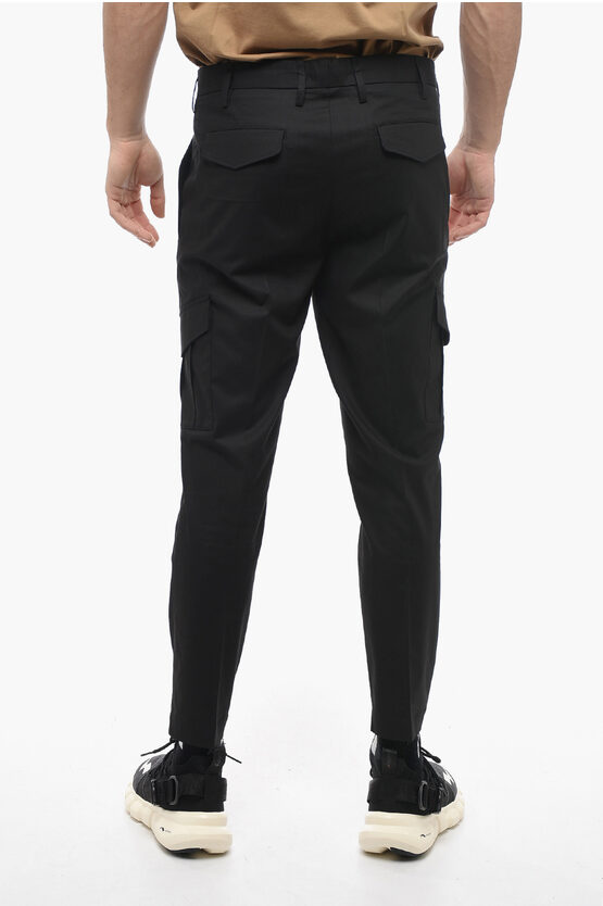 Pantaloni Cargo NATE Skinny Fit con Chiusura Nascosta