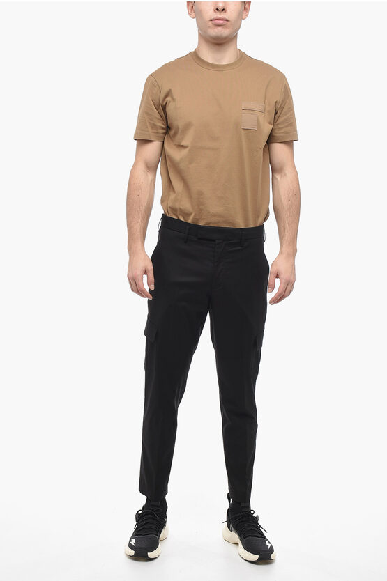 Pantaloni Cargo NATE Skinny Fit con Chiusura Nascosta